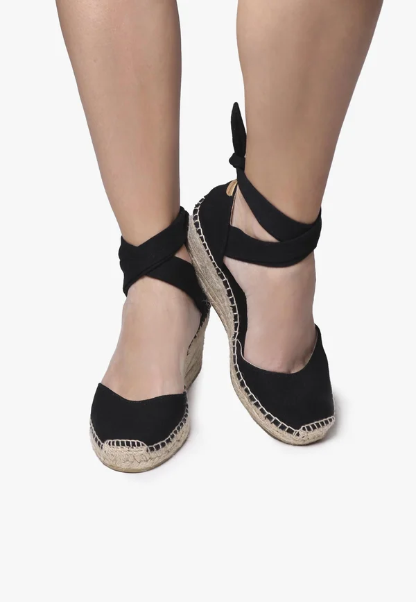 JULIA - Wedge sandals - negre