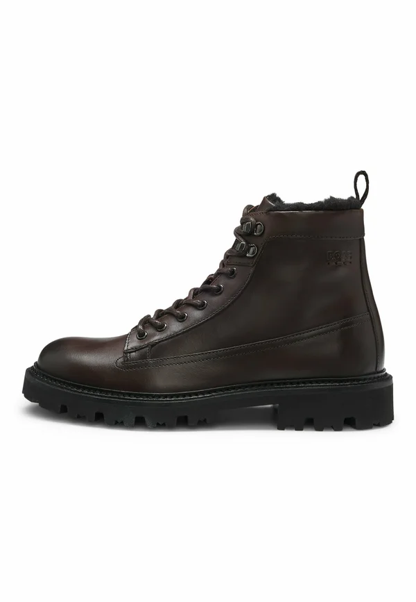 JULYO HALB BUFR - Lace-up ankle boots - dark brown one