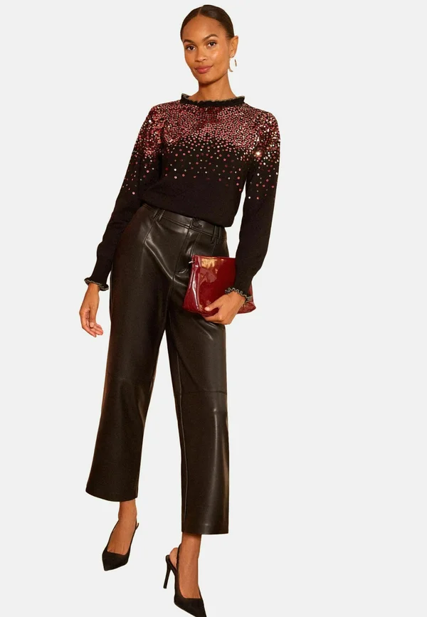 Jumper - black multi