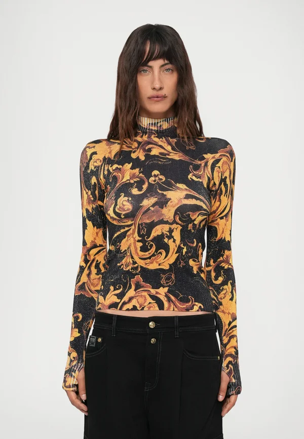 Jumper - black/gold coloured