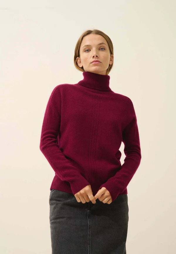 Jumper - burgundy