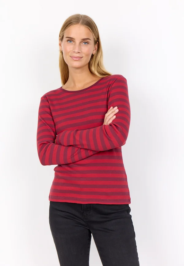 Jumper - c red combi