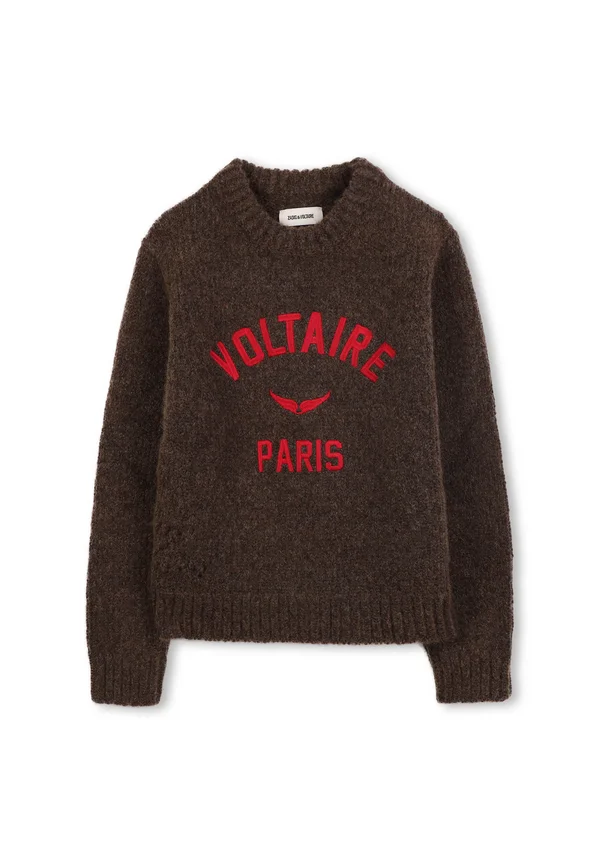 Jumper - chocolate brown