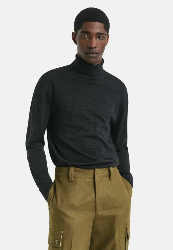 Jumper - dark charcoal melange