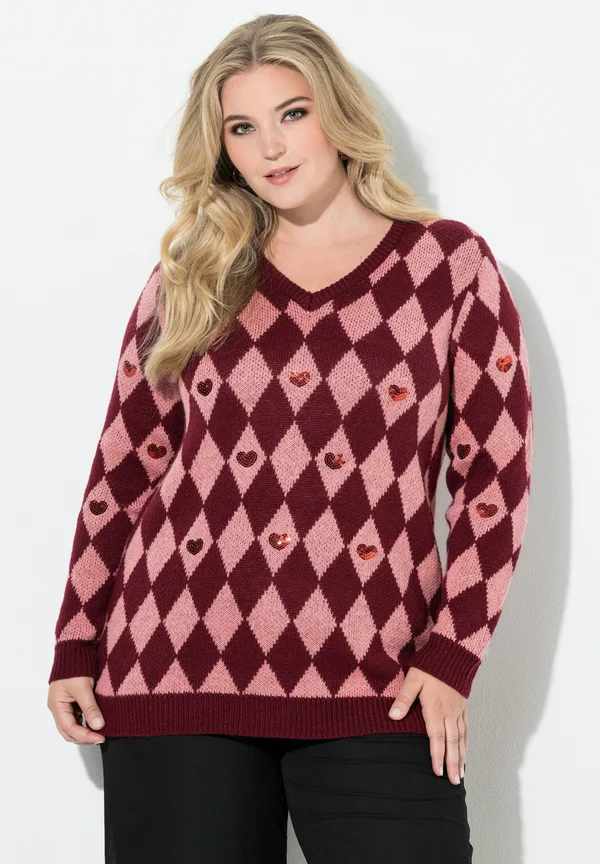 Jumper - dark claret