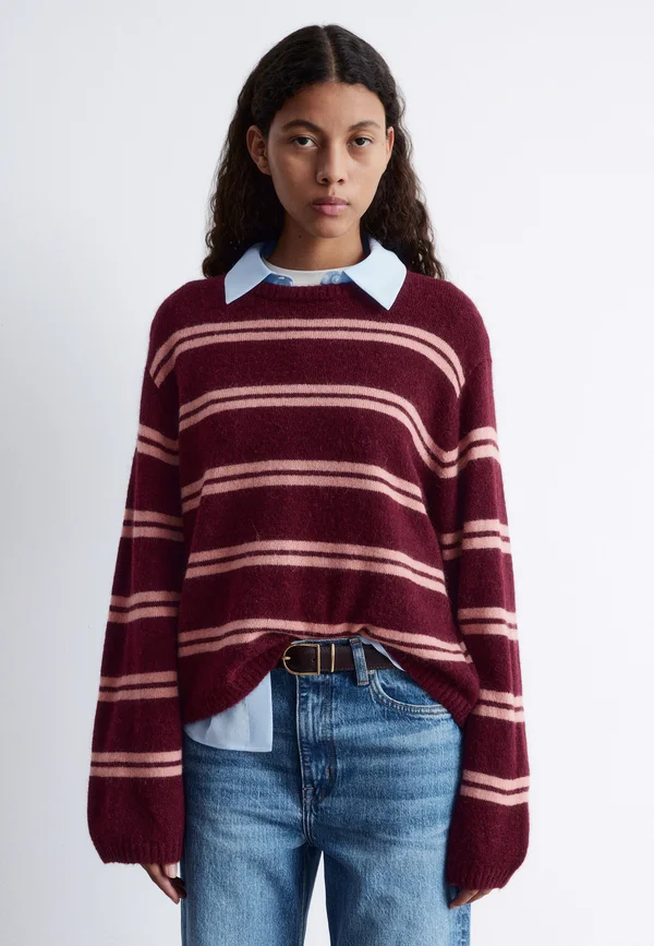 Jumper - dark red pink