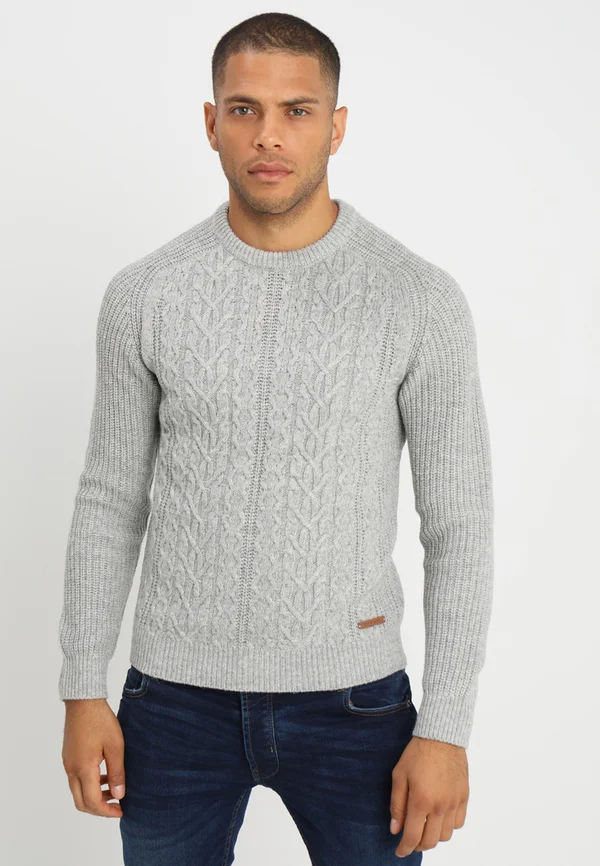Jumper - mottled grey