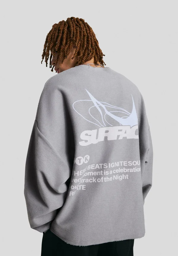 Jumper - mottled royal blue