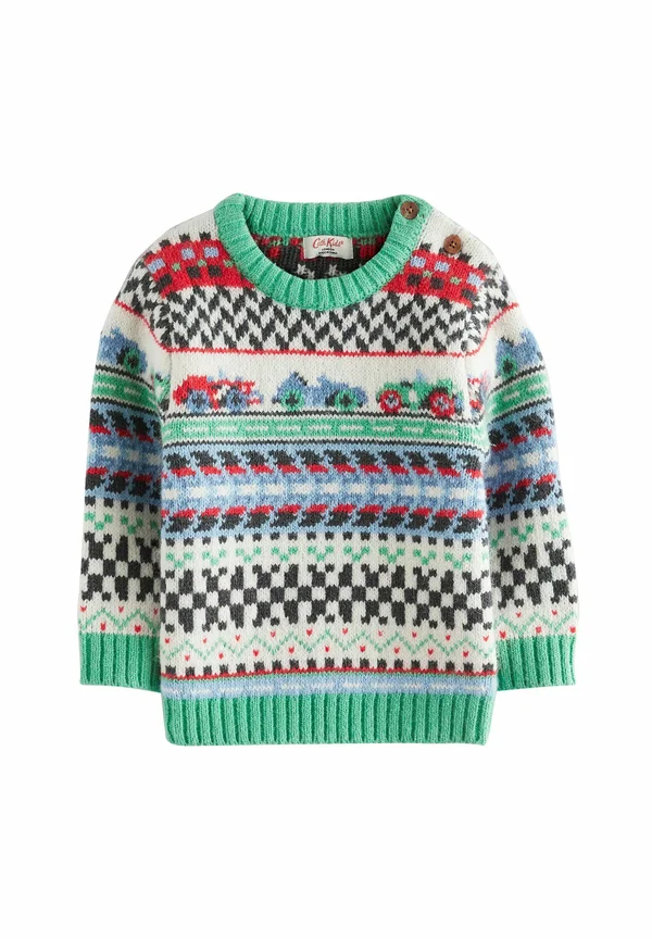 Jumper - multi fairisle pattern