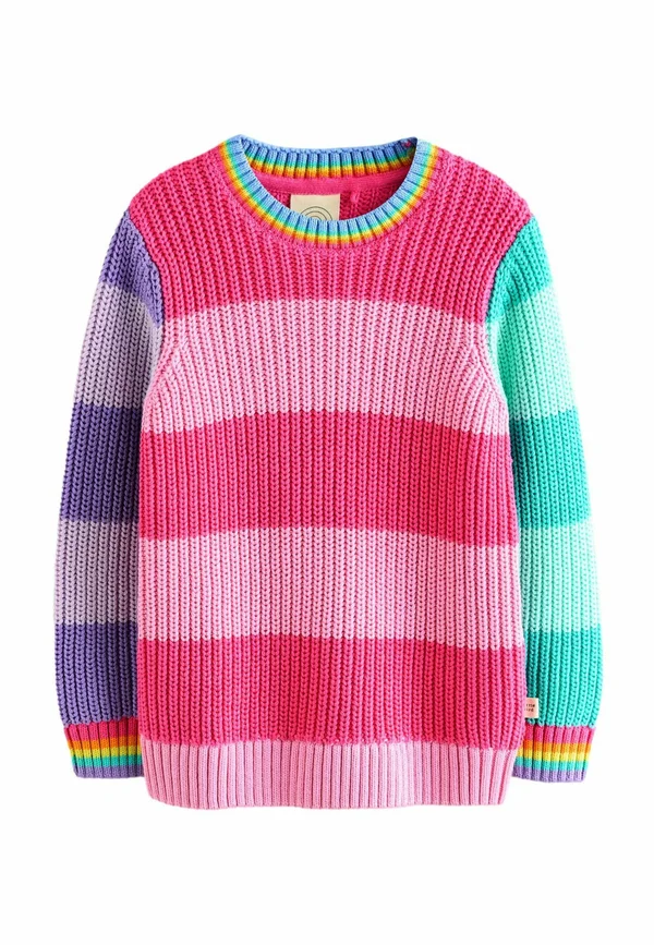 Jumper - pink colourblock