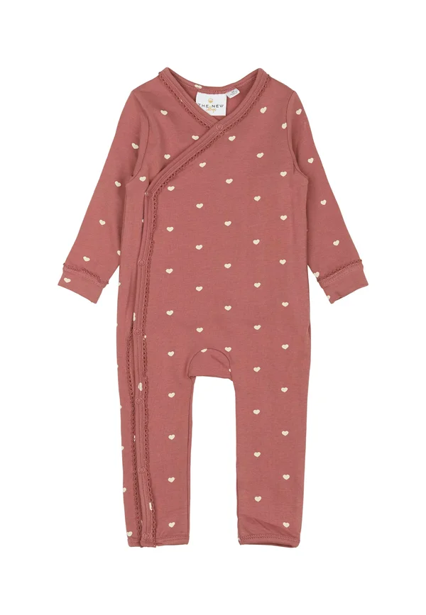 Jumpsuit - withered rose aop