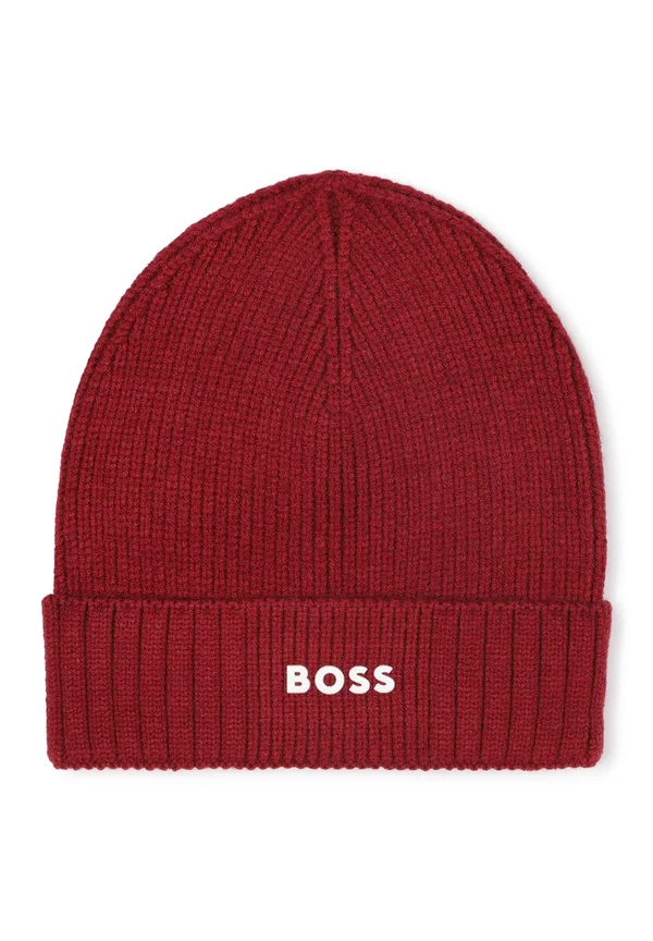 JUNIOR PULL ON HAT - Beanie - dark red