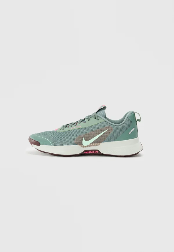 JUNIPER 3 - Trail running shoes - green/mint/burgundy crush/light silver-coloured/hyper pink/seaweed