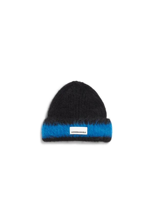 JUPILAA STRIPED UN-WASTED  - Beanie - black-dark wave