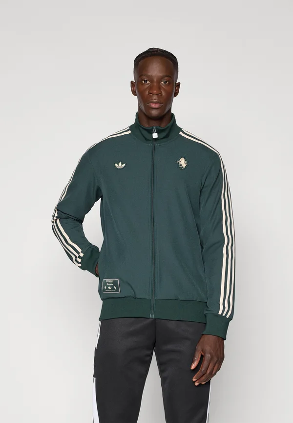 JUVENTUS TURIN ICON TRACK TOP - Zip-up sweatshirt - shadow green