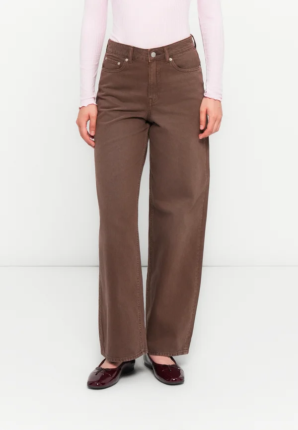 JXTOKYO  - Wide Leg - chocolate brown