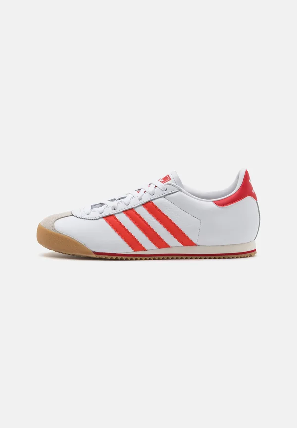 K 74 UNISEX - Trainers - footwear white/solar orange/better scarlet