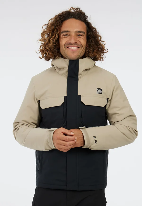 KAJO - Snowboard jacket - bamboobeige
