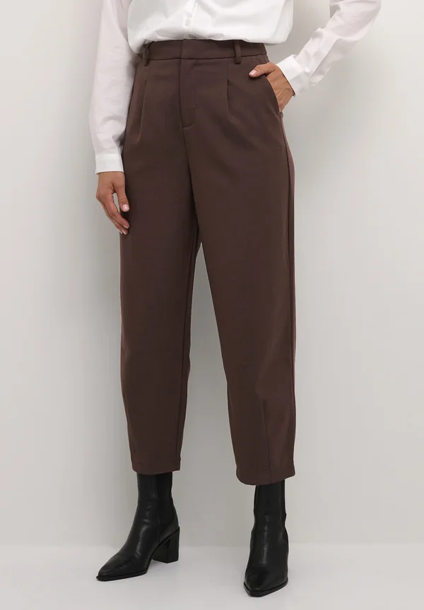 KAMERLE PANTS CROPPED - Trousers - java