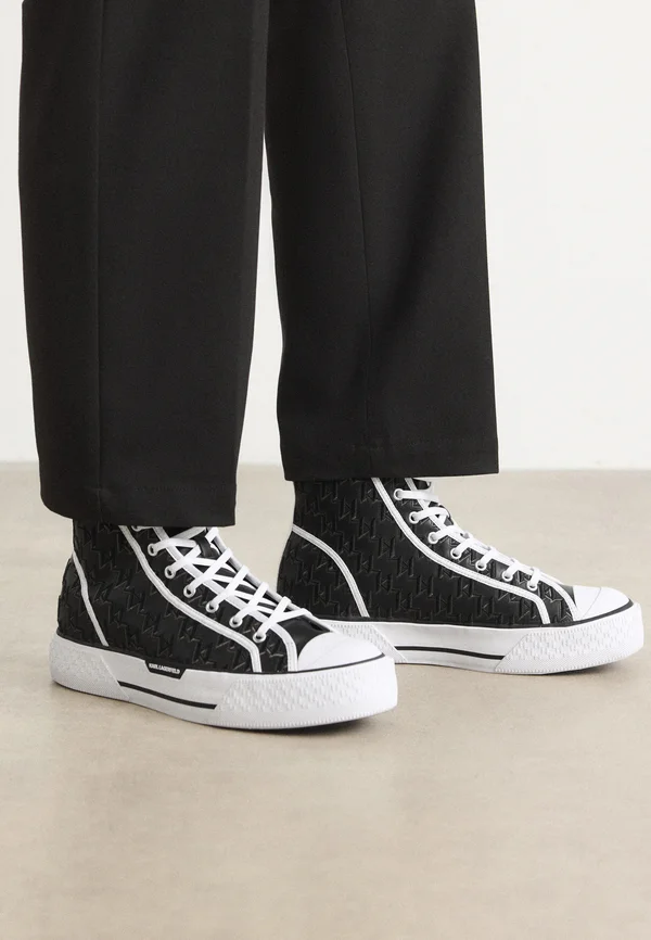 KAMPUS MAX  - High-top trainers - black