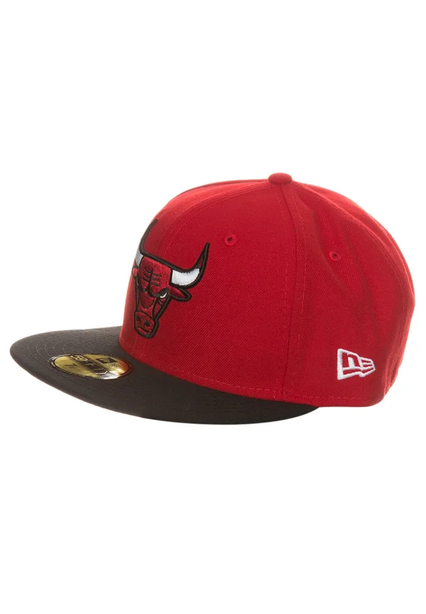 KAPPE BASKETBALL 59FIFTY CHICAGO BULLS - Cap - nba basic chibul red/black