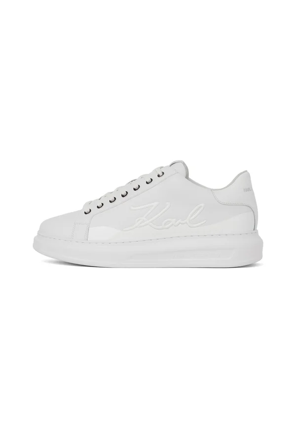 KAPRI MENS KARL SIGNIA SHINE - Trainers - white lthr / mono