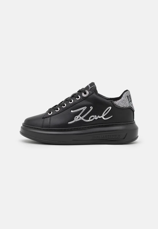 KAPRI SIGNIA LACE - Trainers - black/silver