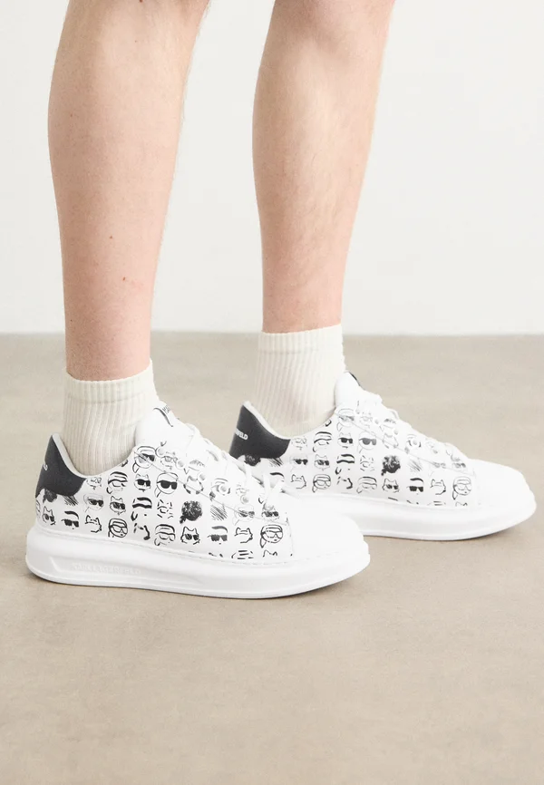KAPRI - Trainers - white/black