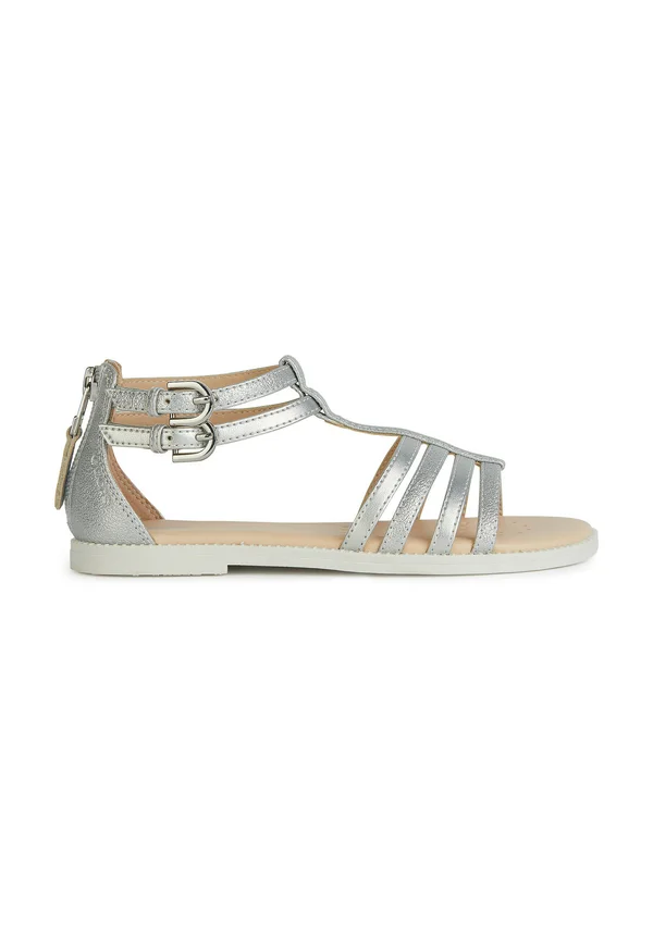 KARLY - Ankle cuff sandals - silver