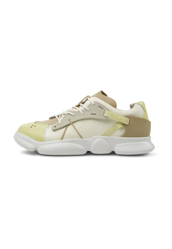 KARST - Trainers - weiß gelb