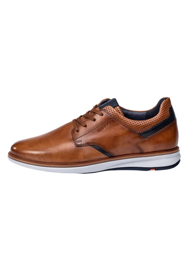 KAYOR - Casual lace-ups - cognac
