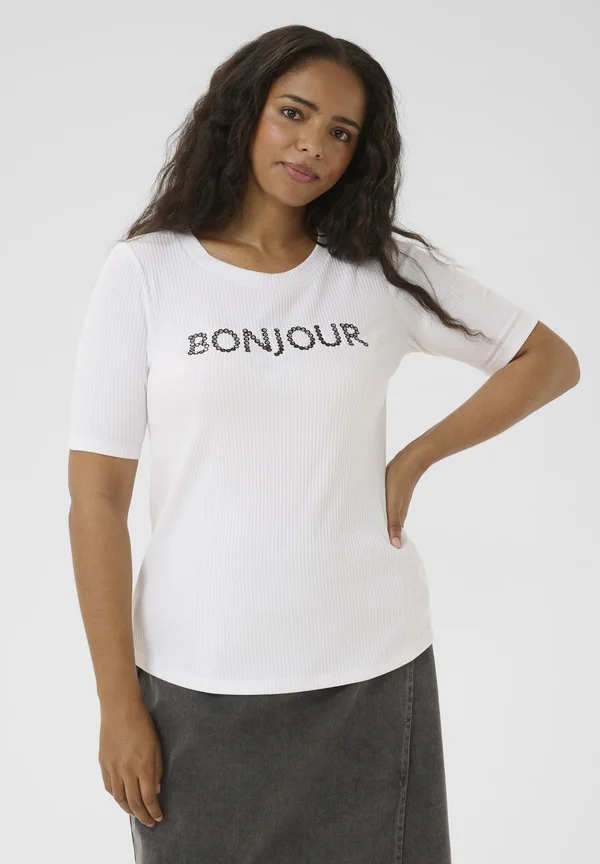 KCNOUR  - Print T-shirt - optical white