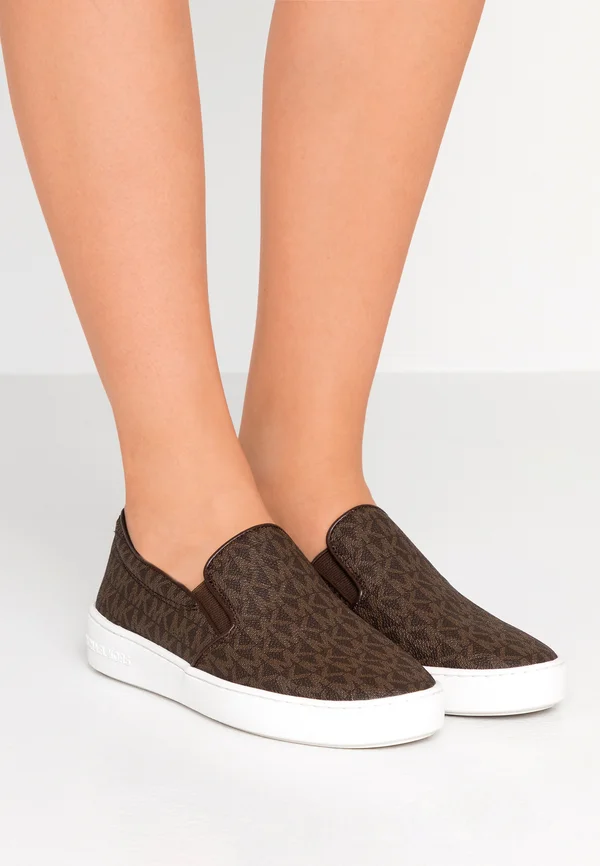 KEATON - Slip-ons - brown