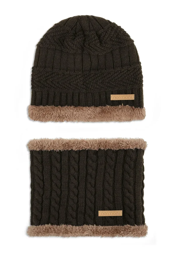 KEBILI SET - Ear warmers - braun braun