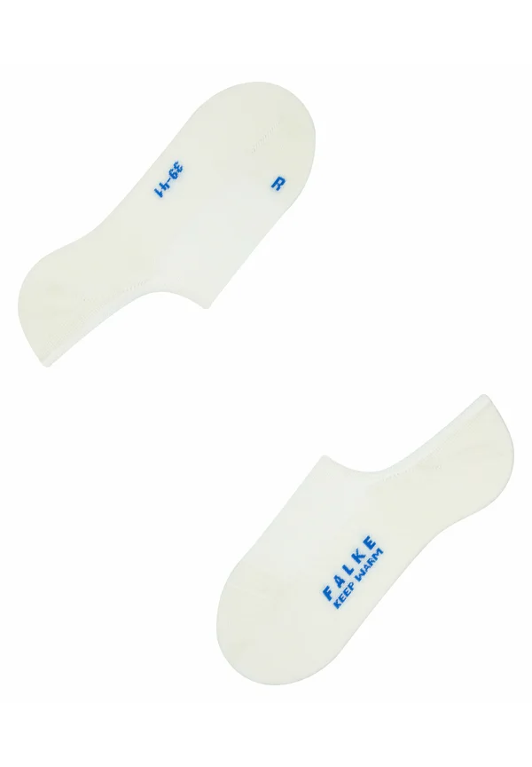 KEEP WARM UNISEX WITH PLUSH SOLE - Trainer socks - off-white