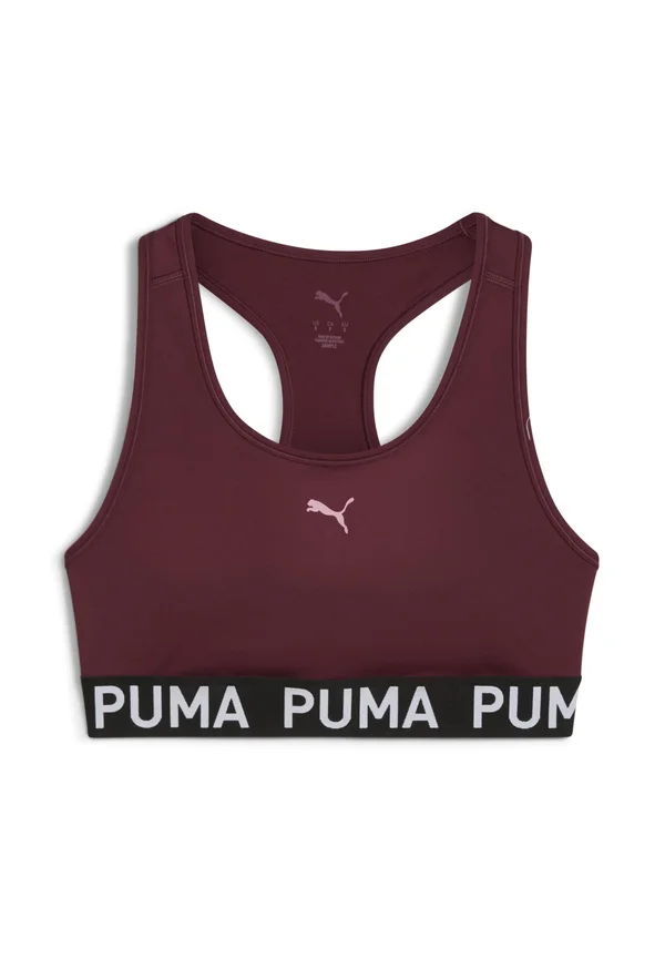 KEEPS ELASTIC - Medium support sports bra - ruby shimmer