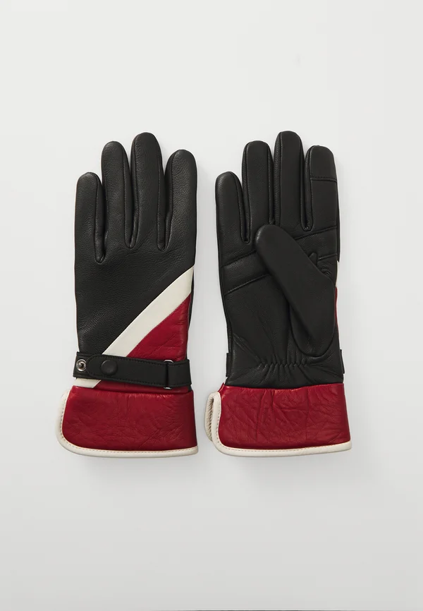 KENNY - Gloves - noir/cardinal