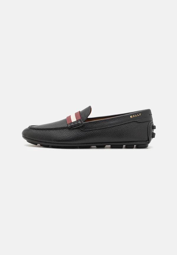 KERBS KARLOS - Moccasins - black/red/bone