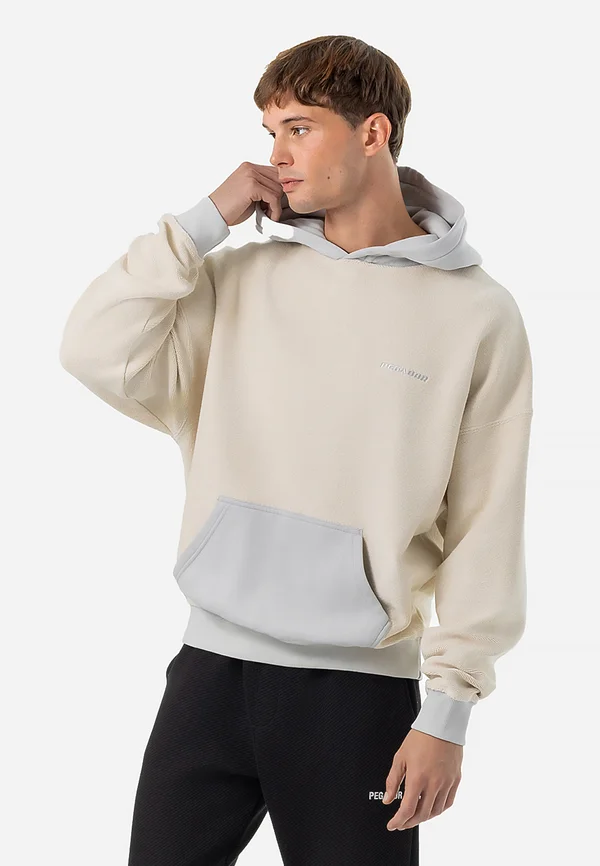 KEROS BOXY - Sweatshirt - washed coast sand/clear grey