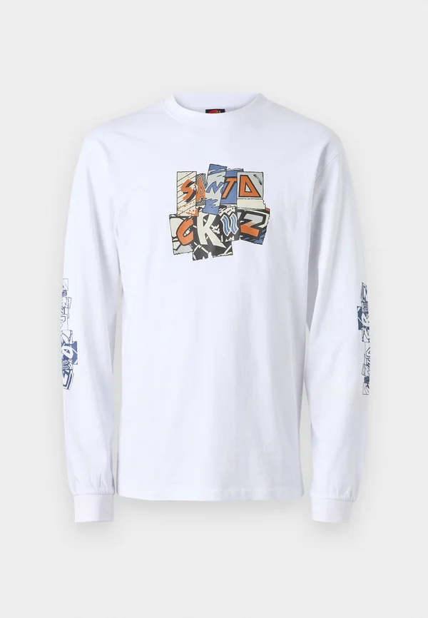 KICK BACK UNISEX - Long sleeved top - white