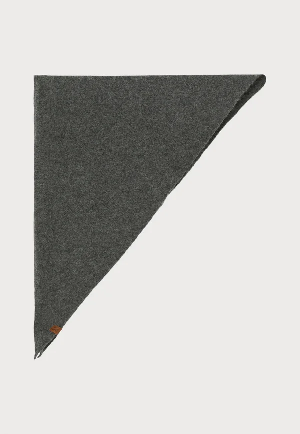 KIDS TRIANGULAR SCARF UNISEX - Scarf - carbonmeliert