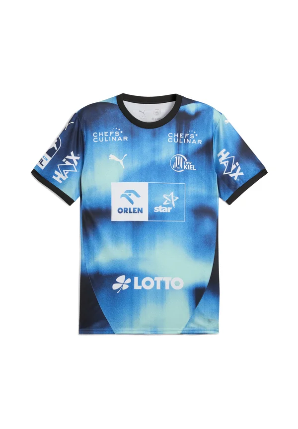 KIEL AUSWÄRTS - Print T-shirt - navy/racing blue