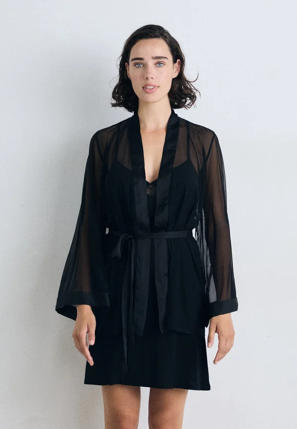 KIMONO MAXIME - Nightie - black