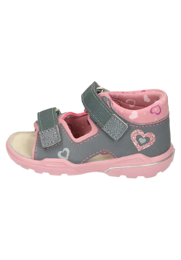 KITTIE - Walking sandals - graphit mallow