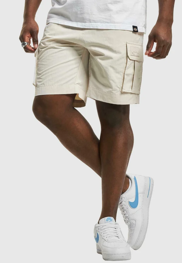 KK RUBBER SIGNATURE - Shorts - off white