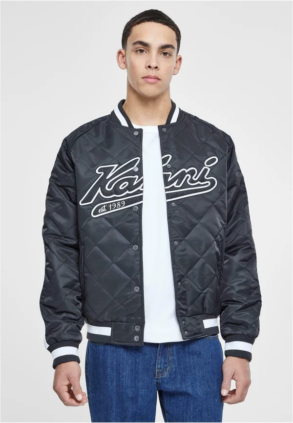 KK VARSITY SOUVENIR - Bomber Jacket - black