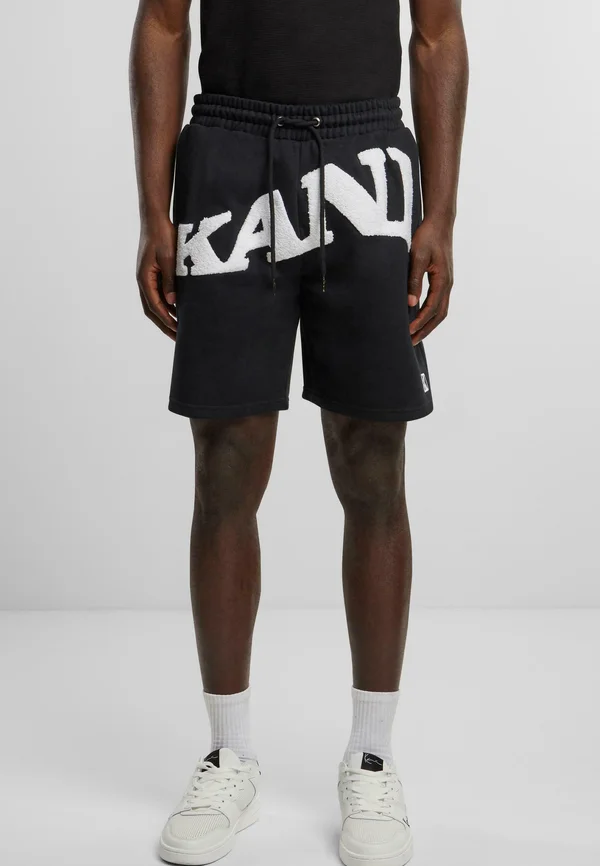 KK WAVY RETRO  - Tracksuit bottoms - black