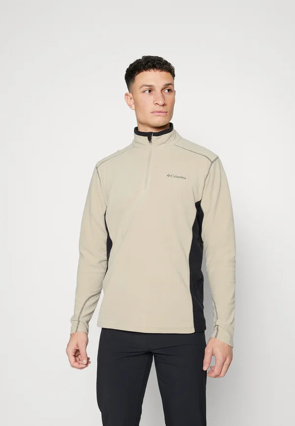 KLAMATH RANGE™ HALF ZIP - Fleece jumper - ancient fossil/black