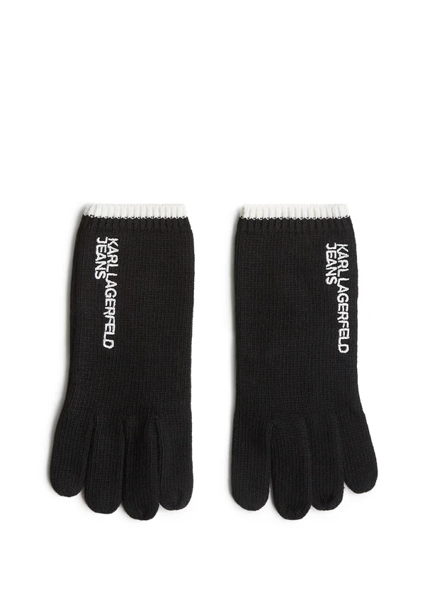 KNITTED - Gloves - black