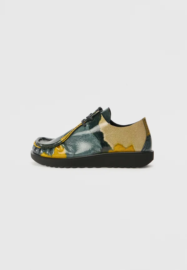 KOLLEKTIVE JOKE UPCYCLED UNISEX - Casual lace-ups - black